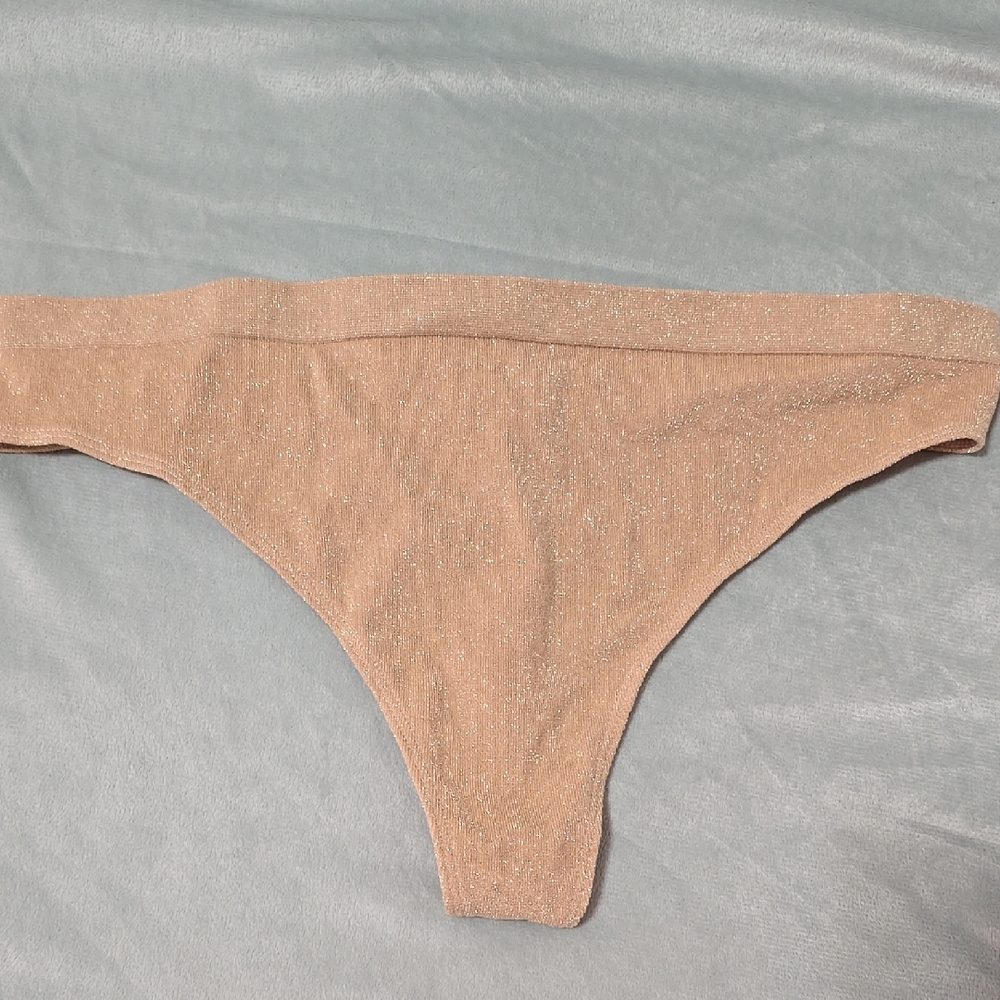 Victoria's Secret Sparkling Nude Bikini Bottom